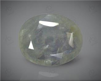 Natural White Sapphire Certified  3.97CTS-21101